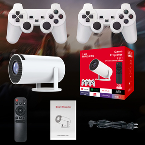 Ensemble de jeux HY300, <span class=keywords><strong>projecteur</strong></span> <span class=keywords><strong>LED</strong></span> haute définition, 4K Max, plus de 10 000 jeux, lampe LCD, Android 11, portable, jeux à domicile et en extérieur - Product Image 1