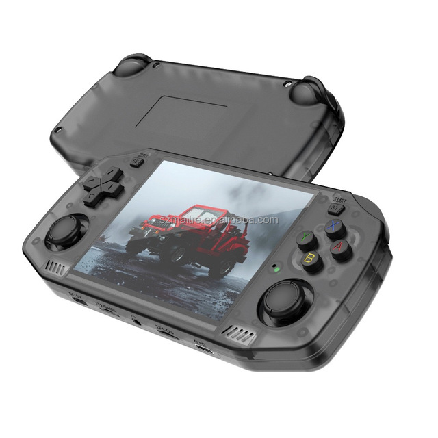 New R42 Pro Handheld Game Console WiFi 4.2 Inch IPS Screen Arkos 2.0 RK3326 Dual RAM Chip 64GB Portable Pocket Game Console