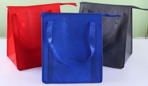 Sac à déjeuner isotherme portable de haute qualité, glacière de voyage, pique-nique, imprimé tendance, logo personnalisé - Product Image 2