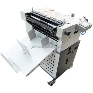 Automatic Sheet Paper Creasing Machine A3 Paper Perforating Numbering Machine For Invoices