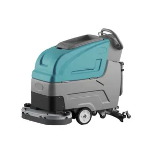 K6 Double Brush Automatic Large Capacity Water Tank Hand Push Type Industrial Floor Scrubber