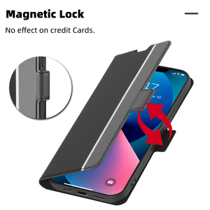 กระเป๋าสตางค์ใหม่สำหรับ <span class=keywords><strong>Huawei</strong></span> Y9S Y9A <span class=keywords><strong>Y9</strong></span> Y8S Y7P Y6P Y5P Luxury Magnetic หนังโทรศัพท์กรณี - Product Image 3