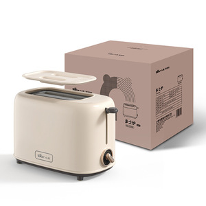 Bear <b>Toaster</b> DSL-C02K8 2-Slot Automatic Power Off Breakfast Maker Beige - Product Image 5