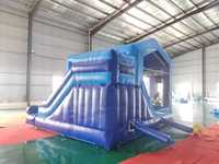 Grand château gonflable en PVC pour l'extérieur et l'intérieur, château gonflable à pattes, trampoline pour enfants et adultes, aire de jeux avec toboggan à vendre