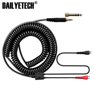 Câble pour casque Sennheiser <span class=keywords><strong>HD25</strong></span> HD560 HD540 HD480 HD430 414 HD250 Adaptateur de remplacement pour écouteurs à ressort - Product Image 1