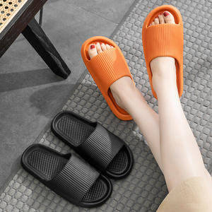 <span class=keywords><strong>Chanclas</strong></span> Antideslizantes para Mujer, Sandalias de Moda, Económicas, con Suela Suave de EVA, Pantuflas de Interior, Plataforma Gruesa para Baño - Product Image 3
