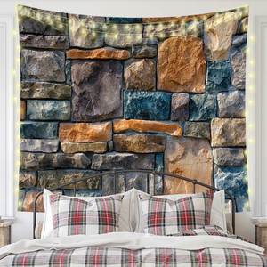 Decoration Tapestry <b>Wall</b> Hanging Bohemian Hippie Fabric Large Tapestry Aesthetic Decoration Home and Room Decoration - Product Image 4