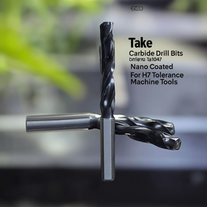 Foret en carbure Ttake Ta1047 avec revêtement nano pour machines-outils à tolérance H7 - Product Image 3