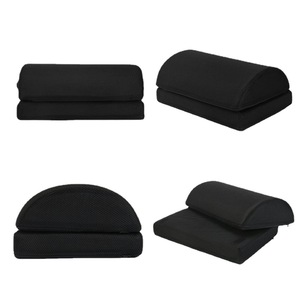 Coussin de repose-pieds rectangulaire ajustable en mousse à mémoire de forme tissée de haute <span class=keywords><strong>qualité</strong></span> pour la maison, le bureau, l'allaitement, le soutien corporel, les voyages en avion et l'hôtel - Product Image 4