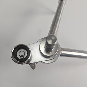 Adaptador de Nivel de Burbuja para Poste de Prisma de Acero Inoxidable Duradero con Soporte para Trípode para Topografía de Campo - Product Image 4