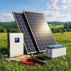 Système d'<span class=keywords><strong>énergie</strong></span> solaire hors réseau complet à haute efficacité 3KW 5KW 8KW 10KW 15KW 20KW 30KW Système d'alimentation hybride à panneaux solaires pour la maison - Product Image 1