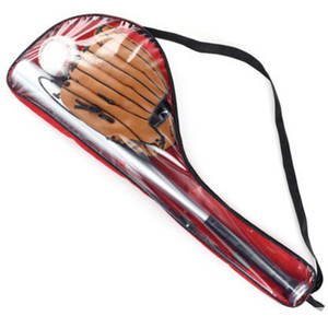 Bate de béisbol de aleación de aluminio para niños y jóvenes, guantes de béisbol, béisbol, juego de combinación tres en uno de bolsa portátil - Product Image 1