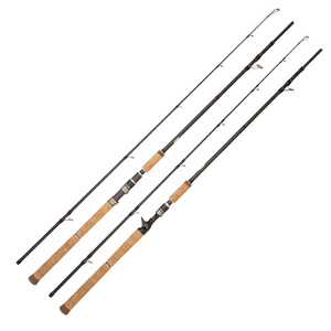Canne à pêche en carbone XXH pour la pêche en eau douce, spinning et casting, poignée EVA Heavy Thunder, <span class=keywords><strong>action</strong></span> lente, super résistante pour la pêche au fond, carpe - Product Image 1
