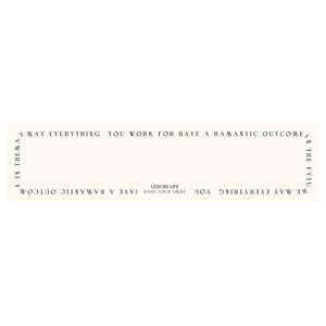 Mantel individual largo color crema de poliéster lavable estilo nórdico para protección de muebles, aparadores y soportes de TV - Product Image 4