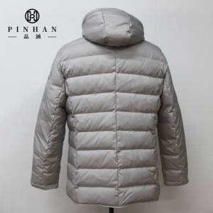 Chaqueta de Plumón Estilo Canadiense, Abrigo de Invierno, Cortavientos, Transpirable, con Capucha Personalizada, Chaqueta Acolchada para Hombre con Bolsillo - Product Image 3