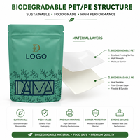 Sachet Doypack Biodégradable pour Snacks de Fruits Secs, Impression Personnalisée, Fermeture Zippée, Matériau de Qualité Alimentaire, Vente en Gros et au Détail