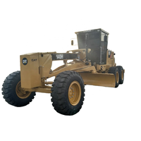 Caterpillar CAT 140H Motor Grader Roda Bekas 185hp CAT140K CAT140M CAT140G Grader Konstruksi Jalan Bekas Siap Pakai