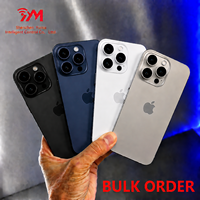 500 téléphones portables 15 Pro Max reconditionnés, IMEI propre, sans verrouillage de fournisseur, version globale, lots en gros, stock d'exportation