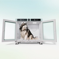 Séchoir intelligent pour animaux de compagnie AP XXL, grande capacité, armoire de toilettage automatique avec capteurs de sécurité et contrôle intelligent pour animaux de grande taille