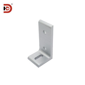 Profilés en aluminium Connecteurs 20/30/40, composants de fixation à angle droit, composants de coin de code d'angle d'extrusion asymétrique - Product Image 6