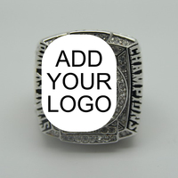 Bague de championnat personnalisée en or avec pierres précieuses, cristaux et strass, style décontracté/sportif, unisexe, certifiée CMA, 2011