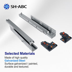Sistema di Scorrimento Nascosto Telescopico per Ante a Scomparsa, <span class=keywords><strong>Hardware</strong></span> per Armadi da Cucina e Cassetti - Product Image 3
