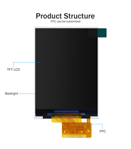 Polcd tùy chỉnh 2.4 "Màn hình <span class=keywords><strong>LCD</strong></span> Panel 240*320 18 Pin SPI giao diện 2.4 inch TFT <span class=keywords><strong>LCD</strong></span> mô-đun hiển thị - Product Image 4