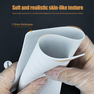 Pré-imprimé sourcil tatouage pratique peau blanc rose couleur Latex peau pratique pour Pmu Ombre sourcil et cheveux coup tatouage - Product Image 4