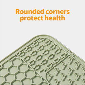 Nouveaux bols pour chien modernes en silicone alvéolé, écologiques, étanches, à alimentation lente, anti-anxiété, avec ventouse, pour usage extérieur - Product Image 6