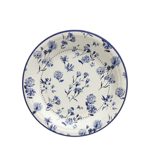 Vintage Blumenmuster Pappteller Anpassbare Größe Dekorative Pappteller Biologisch Abbaubare Servierteller - Product Image 2