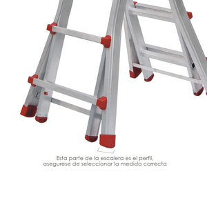 Tappi terminali per scale telescopiche. Profilo da 67 mm. Sezioni interne. Versione 2019. - Product Image 3