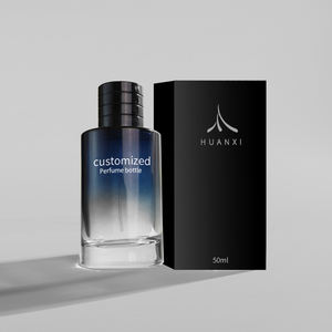 Flacon en verre cosmétique vide personnalisé de 30 ml, 50 ml, 100 ml, transparent, pour parfum, avec vaporisateur à pompe - Product Image 2