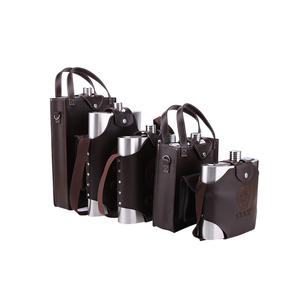 Mini flasque de hanche en acier inoxydable Offre Spéciale avec sac en cuir <span class=keywords><strong>cadeau</strong></span> d'affaires de l'homme de prix bon marché pour le whisky et l'<span class=keywords><strong>alcool</strong></span> d'<span class=keywords><strong>alcool</strong></span> - Product Image 2