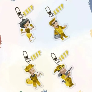 Portachiavi Digitale in Acciaio Inox e Plastica con 16 Personalità MBTI KPOP, Stili <span class=keywords><strong>ENFP</strong></span> INFJ ESTP INTP, Leggero - Product Image 5