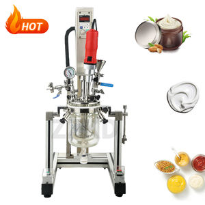 Tanque de mezcla emulsionante de alto cizallamiento, mezcla de 1 litro, loción de tanque calentada cruda - Product Image 5