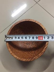 Mortier et pilon en bois de noix de coco mortier en bois Pestel pour herbes épices outils moins cher 99 données en or - Product Image 2