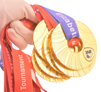 Canada Personnalisé Donut Softball Pickleball Water Polo Padel Médaille pour Enfants Donut Award Skate Natation Médailles et Trophées