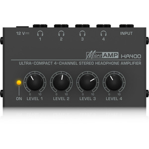 มิกเซอร์เสียงพกพา Behringer MX400 4 ช่องสัญญาณ สำหรับการถ่ายทอดสดและคาราโอเกะ - Product Image 4
