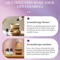 Set Minyak Esensial Lavender OEM ODM, Cold Pressed, Murni dari Tumbuhan, Tea Tree, Rosemary, Menenangkan, Membersihkan, Menyeimbangkan Kulit, Meredakan Iritasi