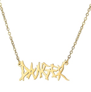 Collana Personalizzata Segno Zodiacale Leone <span class=keywords><strong>Astrologia</strong></span> 12 Costellazioni Lettera Antica Inglese Ariete Regalo - Product Image 6