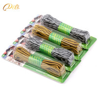 Lacets ronds en polyester de 5 mm de haute qualité, vente chaude, emballage personnalisé, lacets de remplacement, lacets ronds pour chaussures