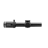 Lunette de tir RITON 3 TACTIX 1-8x24-Noir avec éclairage, optique à mise au point rapide, chasse, réinitialisable, LPVO, accessoires