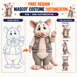 Fabricant professionnel de costumes de <span class=keywords><strong>mascotte</strong></span> sur mesure pour adultes, à partir de dessins, OEM ODM, <span class=keywords><strong>costume</strong></span> de <span class=keywords><strong>mascotte</strong></span> Capybara - Product Image 3