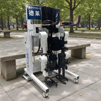 Robot exosquelette ambulant |   Assistance à la puissance des membres inférieurs |   Aide à la mobilité pour personnes âgées et patients |   Conception légère