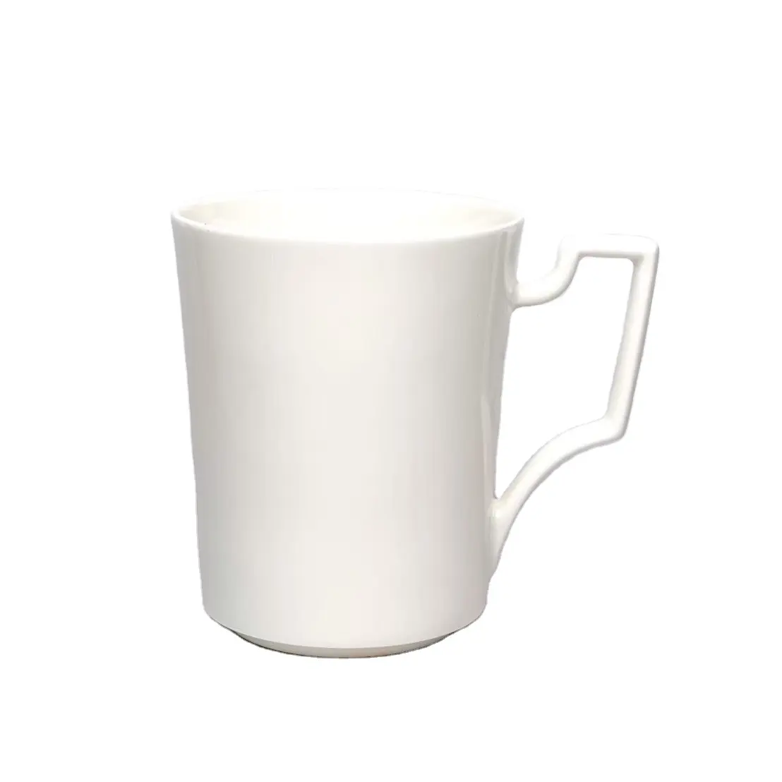 नई डिजाइन 2023 Tableware सामान Drinkware मग का हाथा सफेद रंग और अनुकूलित डिजाइन के साथ पीने के पानी के लिए या कॉफी