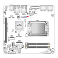 Carte mère embarquée Mini-ITX MBD-X13SAV-LVDS pour processeur Intel Core de 2e et 14e/13e/12e génération Core-i Q670E E300-13AD 521AD-TN2