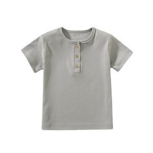 T-shirts et polos à manches courtes en gros pour enfants (garçons et filles), hauts et sous-vêtements pour bébés, vêtements pour enfants - Product Image 2