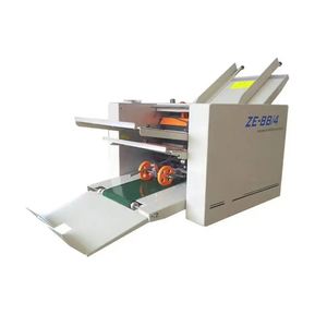 Máquina Plegadora de Papel Automática de Alta Velocidad para Escritorio ZE-8B/4, para Folletos e Instrucciones - Product Image 3