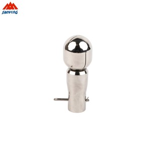 Nettoyeur de réservoirs rotatif par pulvérisation CIP, fileté, en acier inoxydable 316L, norme 3A, qualité alimentaire, en promotion - Product Image 5