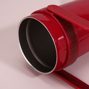 Vaso Térmico de Acero Inoxidable de 40 oz SIN BPA, Taza de Viaje con Asa y Pajita, Vaso Térmico para Auto, Taza con Asa - Product Image 6